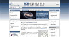 Desktop Screenshot of hisworkmanship.info